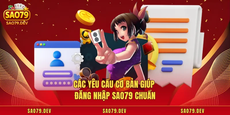 Đăng Nhập Sao79 Các yêu cầu cơ bản giúp đăng nhập Sao79 chuẩn
