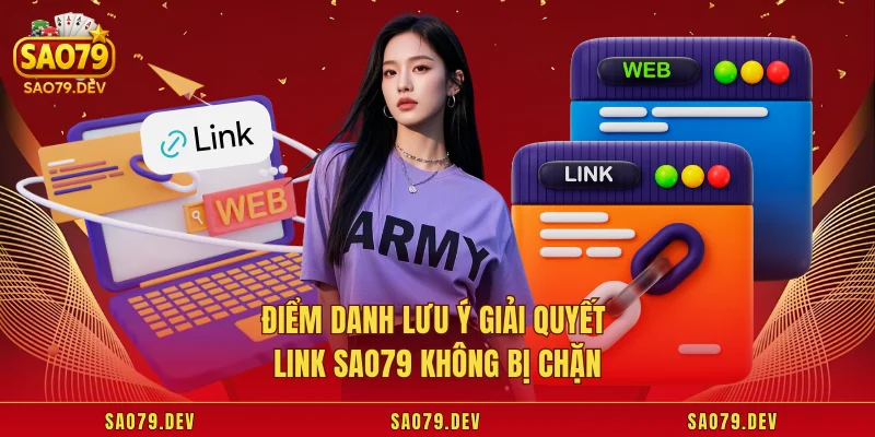 Link Sao79 Không Bị Chặn Điểm danh lưu ý giải quyết link Sao79 không bị chặn