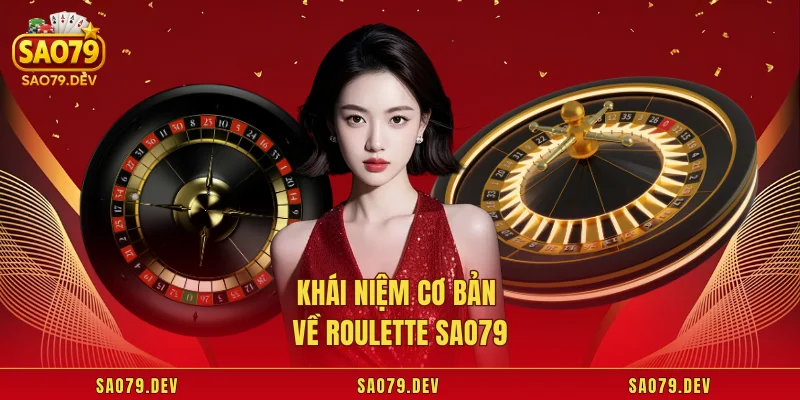 Khái niệm cơ bản về roulette Sao79
