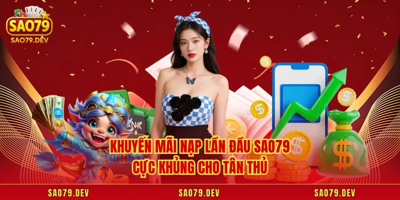 Khuyến Mãi Nạp Lần Đầu Sao79 Cực Khủng Cho Tân Thủ 