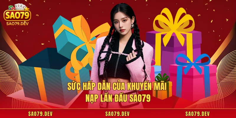 Sức hấp dẫn của khuyến mãi nạp lần đầu Sao79